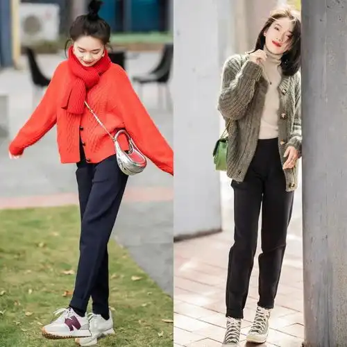 中年女人试试这6条裤子,每一条都显瘦显腿长,够你穿一个冬天