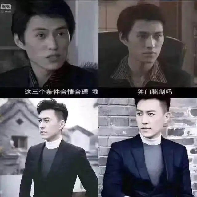 看了年轻时的靳东才知道他为啥快40才红,瘦的麻杆一样脸都陷进去