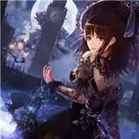 嗜血冷酷动漫少女头像微信头像图片大全
