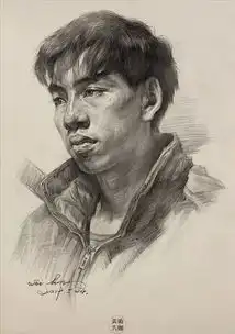 素描头像如何取得高分韦琳