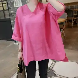 论五十女人端庄气质,还属休闲文艺衫,穿出精致,轻龄显瘦