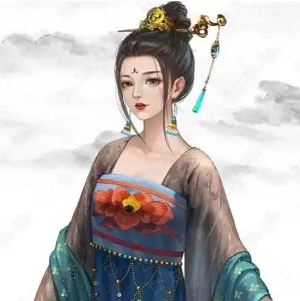 古风女生头像和你一起喝咖啡时,我从来不放糖,因为你,糖分超标