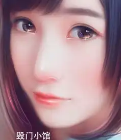 ps结合sai把侧脸美女转为梦幻的手绘效果