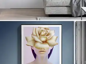 北欧简约插画创意时尚美女玫瑰花抽象装饰画图片设计素材高清模板下载53.34mb抽象装饰画大全