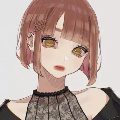 动漫短发高冷女,听从你心无问西东