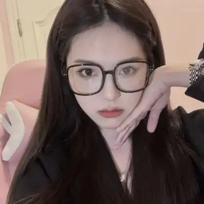 戴眼镜优质女头无论何时我都希女生头像我要个性网