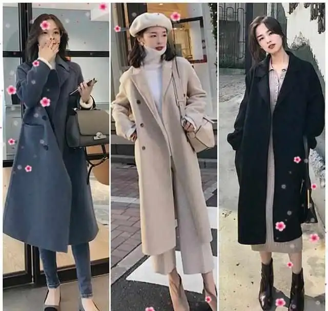 小个子女生初冬日常穿搭,大衣这样穿搭显高又显瘦,气质又高级感