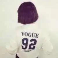 女生短发背影头像小清新特别适合超有范儿的小姐姐