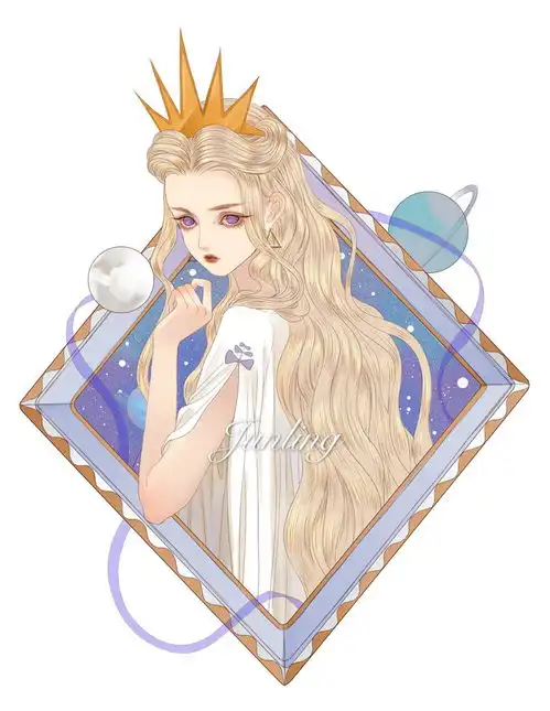 少女梦幻插画师君翎