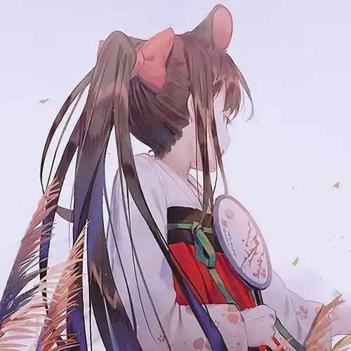 绝美二次元古风女生头像