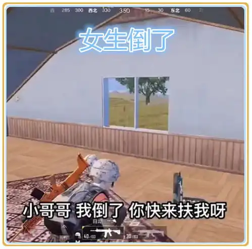 吃鸡女生倒了vs男生倒了队友反应,看到最后,我玩的是假游戏