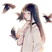 彩色手绘女生头像唯美实际比真人更适合