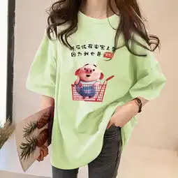 猪头像短袖