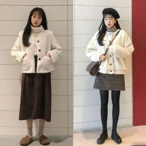高颜值的冬季穿搭示范,保暖舒适有格调,温柔淑女还特有高级感