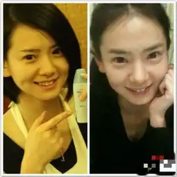 卸妆后的素颜明星美得依旧甩开路人好几条街