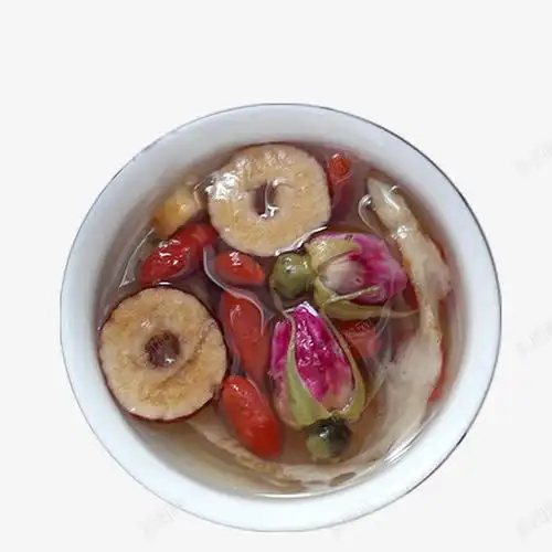 产品实物玫瑰枸杞养生花茶美容花瓣花茶花草茶茶饮品草本元素免抠png设计图片免费下载页面网页平面电商创意素材滋补素材