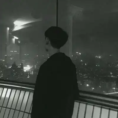个性非主流黑白男生头像男生炫酷qq黑白头像