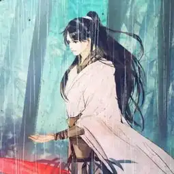 古风情侣头像勾勒一笔窈窕身姿,笑靥如花
