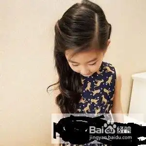 小女孩发型绑扎方法优雅淑女风儿童发型绑扎方法
