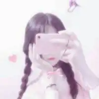 粉色双马尾头像女生微信头像图片大全