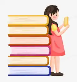 手绘卡通女孩靠着书籍看书png图片素材下载女孩png熊猫办公