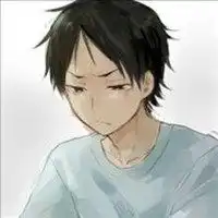 男生卡通动漫头像中分微信头像图片大全