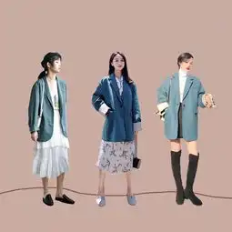 7套气质轻熟风西装外套搭配合集照着搭就好啦