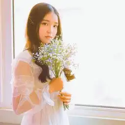 呆萌中分妹子,高清图集赏析