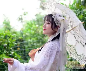 秋高气爽硕果累,汉服淑女赏秋来