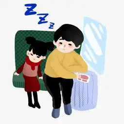 小女孩和沙发手绘插画图片素材其他格式下载动漫人物大全