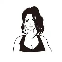 黑白风头像9种不同味道的女生