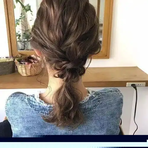 几十款小仙女编发造型欣赏