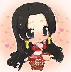 求路飞和女帝的情侣qq头像