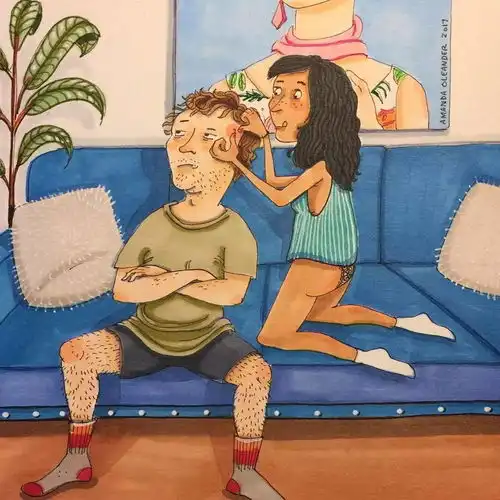 好羞涩美国小姐姐,亲手曝光和老公婚后,脸红心跳的日常