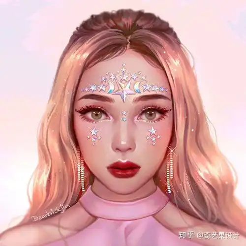 闪闪发光的你,马来西亚画师karmenloh作品