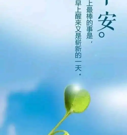 正能量早安心语,愿你一生坦荡,独立美好