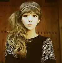 非常好看的女生qq头像北城别三生琥珀色