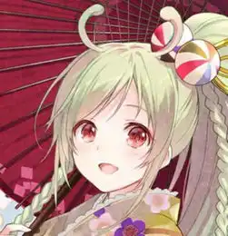 动漫女头像笑容甜美的和风少女,人生最好的年华要好好把握