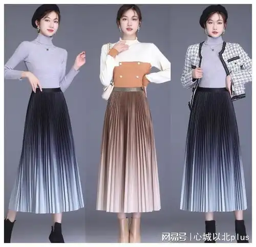 今年最火的裙子叫褶裙,既好看又显瘦,尤其适合中年女人