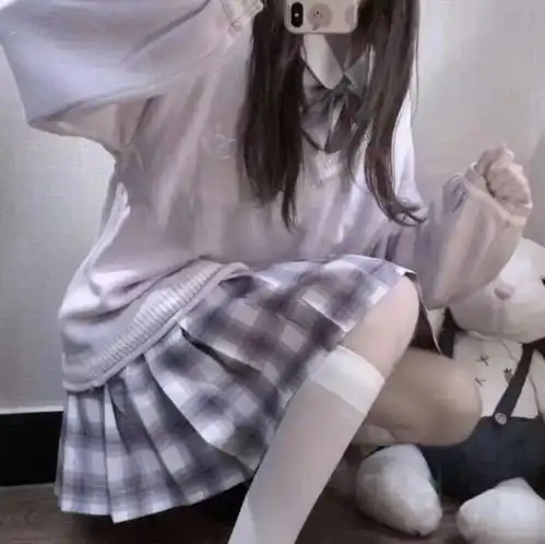 jk女生头像愿生活常温暖,日子总是温柔又闪光