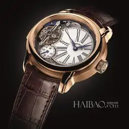 爱彼audemarspiguet2013千禧系列三问报时腕表,让你在黑暗中轻松知晓时间