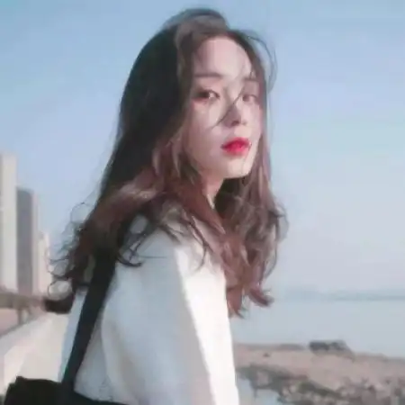 女生头像小清新可爱高清图片长发的美女又好看的
