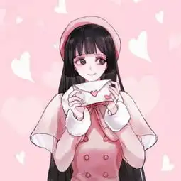 2018卡通动漫情侣头像一男一女唯美清新别让生活耗尽了你的向往