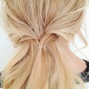 森女编发怎么好看花朵编发教程图解法