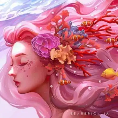 沐糖插画画师karmenlon创意唯卡通动漫头像我要个性网