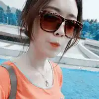 戴太阳镜的女生头像
