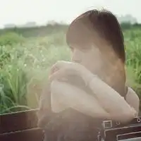 唯美森系的女生头像