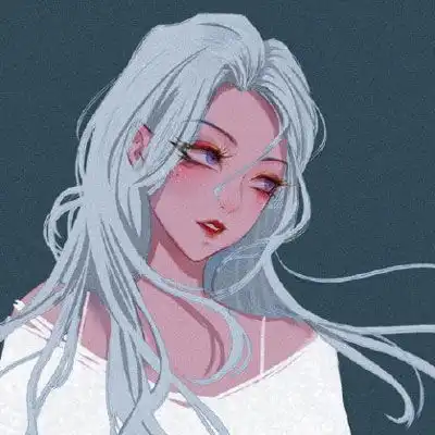 酷酷头像女生卡通社会潮图头像