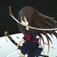 有没有霸气的动漫女生头像最好有带血迹的